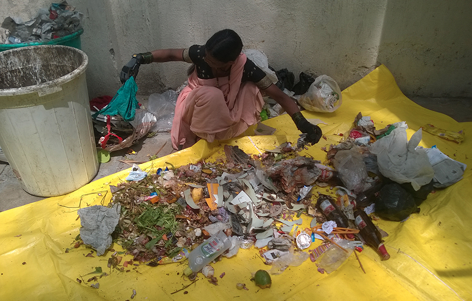 waste management case study india